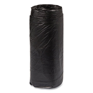 InteplastPitt High-Density Commercial Can Liners, 16 gal, 8 microns, 24" x 33", Black, 1,000/Carton (IBSS243308K)