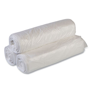 InteplastPitt High-Density Commercial Can Liners Value Pack, 16 gal, 7 microns, 24" x 31 ", Clear, 1,000/Carton (IBSVALH2433N8)