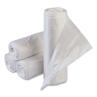 InteplastPitt High-Density Commercial Can Liners Value Pack, 30 gal, 11 microns, 30" x 36", Clear, 500/Carton (IBSVALH3037N13)