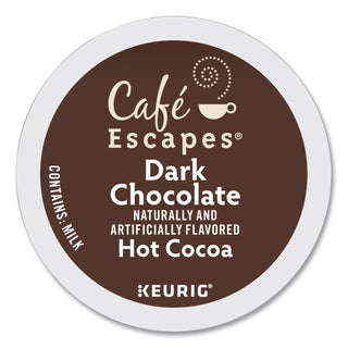 Café Escapes® Café Escapes Dark Chocolate Hot Cocoa K-Cups, 24/Box (GMT6802)