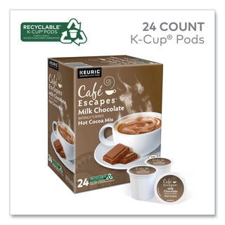 Café Escapes® Café Escapes Milk Chocolate Hot Cocoa K-Cups, 24/Box (GMT6801)
