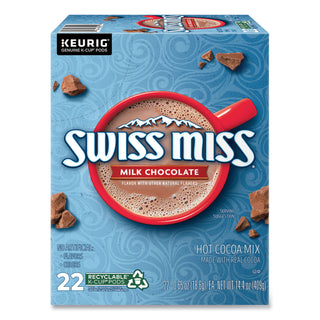 Swiss Miss® Milk Chocolate Hot Cocoa K-Cups, 22/Box (GMT8292)