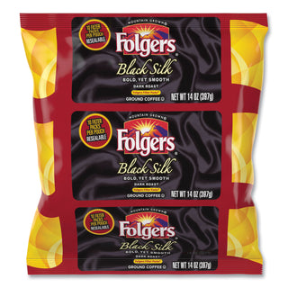 Folgers® Coffee Filter Packs, Black Silk, 1.4 oz Pack, 40Packs/Carton (FOL00016)