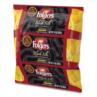 Folgers® Coffee Filter Packs, Black Silk, 1.4 oz Pack, 40Packs/Carton (FOL00016)