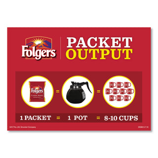 Folgers® Coffee, Black Silk, 1.4 oz Packet, 42/Carton (FOL00019)