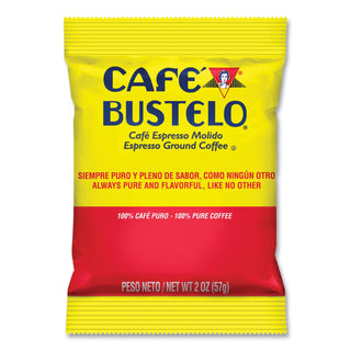 Cafe Bustelo® Coffee, Espresso, 2oz Fraction Pack, 30/Carton (FOL01014)