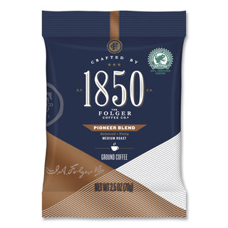 1850 Coffee Fraction Packs, Pioneer Blend, Medium Roast, 2.5 oz Pack, 24 Packs/Carton (FOL21511)