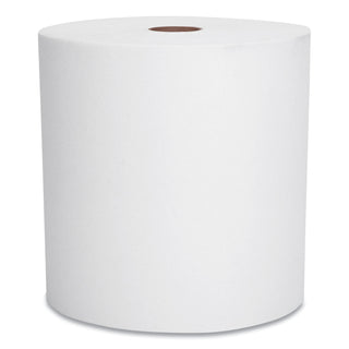 Scott® Essential High Capacity Hard Roll Towels for Business, Absorbency Pockets, 1-Ply, 8" x 950 ft, 1.75" Core, White, 6 Rolls/CT (KIM02000)