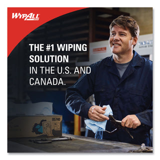 WypAll® L40 Towels, POP-UP Box, White, 10 4/5 x 10, 90/Box, 9 Boxes/Carton (KIM03046)