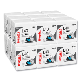 WypAll® L40 Wipers, White, Case of 18 (KIM05701)