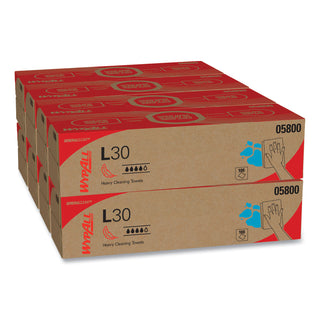 WypAll® L30 Towels, POP-UP Box, 16.4 x 9.8, White, 100/Box, 8 Boxes/Carton (KIM05800CT)