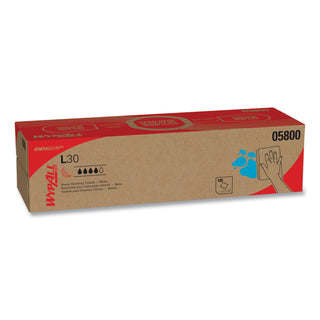 WypAll® L30 Towels, POP-UP Box, 16.4 x 9.8, White, 100/Box, 8 Boxes/Carton (KIM05800CT)