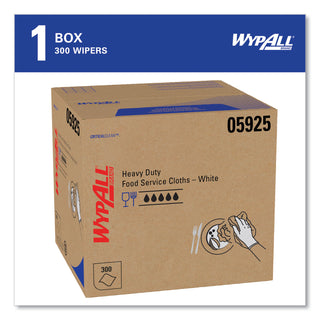 WypAll® X70 Wipers, Kimfresh Antimicrobial, 12.5 x 23.5, Unscented, White, 300/Carton (05925KIM)