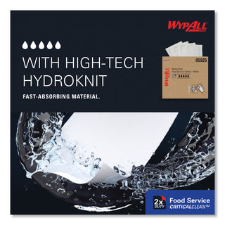 WypAll® X70 Wipers, Kimfresh Antimicrobial, 12.5 x 23.5, Unscented, White, 300/Carton (05925KIM)
