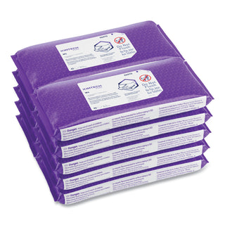 Kimtech™ W4 PreSat Alcohol Wipers, 70% IPA, 1-Ply, 9 x 11, White, 40/Pack, 10 Packs/Carton (KCC06070) (KCC06070)