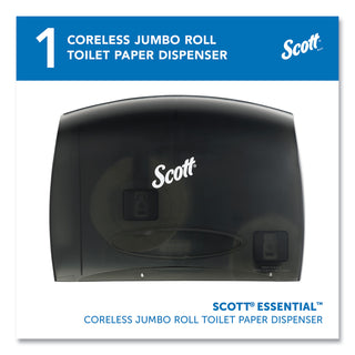 Scott® Essential Coreless Jumbo Roll Tissue Dispenser, 14.25 x 6 x 9.7, Black (KCC09602)
