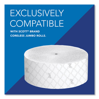 Scott® Essential Coreless Jumbo Roll Tissue Dispenser, 14.25 x 6 x 9.7, Black (KCC09602)