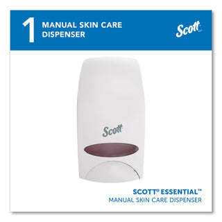 Scott® Essential Manual Skin Care Dispenser, 1000mL, White (KCC92144)