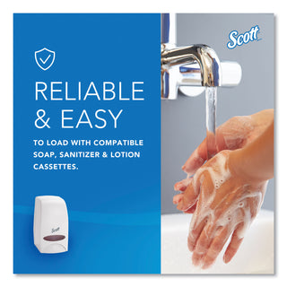 Scott® Essential Manual Skin Care Dispenser, 1000mL, White (KCC92144)