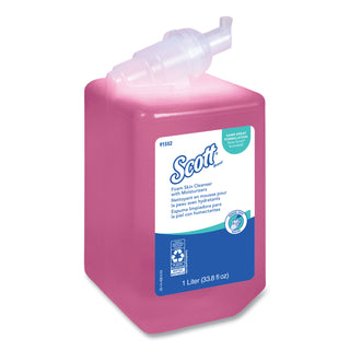 Scott® Pro Foam Skin Cleanser with Moisturizers, Light Floral, 1,000 mL Bottle, 6/Carton (KCC91552)