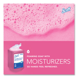 Scott® Pro Foam Skin Cleanser with Moisturizers, Light Floral, 1,000 mL Bottle, 6/Carton (KCC91552)