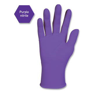 Kimtech™ Purple Nitrile™ Disposable Exam Gloves, Beaded Cuff, Unlined, Small, 6 mil (KCC55081)