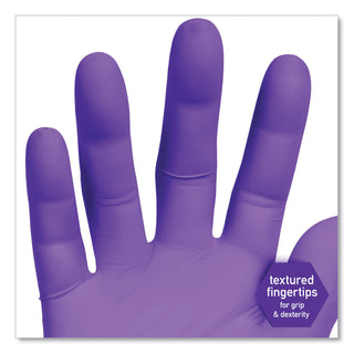 Kimtech™ Purple Nitrile™ Disposable Exam Gloves, Beaded Cuff, Unlined, Small, 6 mil (KCC55081)