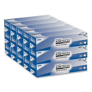 Kimtech™ Kimwipes Delicate Task Wipers, 2-Ply, 14 7/10 x 16 3/5, 90/Box, 15 Boxes/Carton (KIM34721)