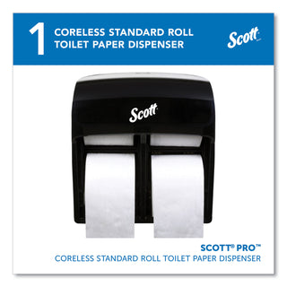 Scott® Pro High Capacity Coreless SRB Tissue Dispenser, 11.25 x 6.31 x 12.75, Black (KCC44518)