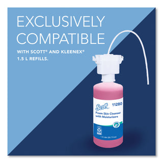 Kimberly-Clark Professional Touchless Counter Mount Skin Care Dispenser, 1.5 L, 2.12 x 4.25 x 5.56, Chrome (KCC47604)