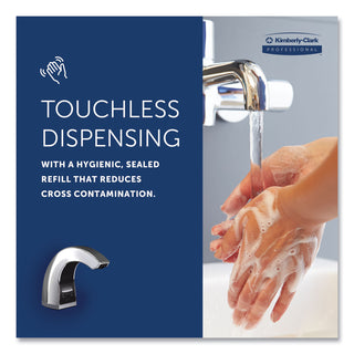 Kimberly-Clark Professional Touchless Counter Mount Skin Care Dispenser, 1.5 L, 2.12 x 4.25 x 5.56, Chrome (KCC47604)