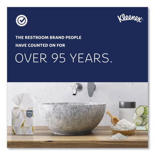 Kleenex® Boutique White Facial Tissue for Business, Pop-Up Box, 2-Ply, 95 Sheets/Box, 6 Boxes/Pack (KIM21271)