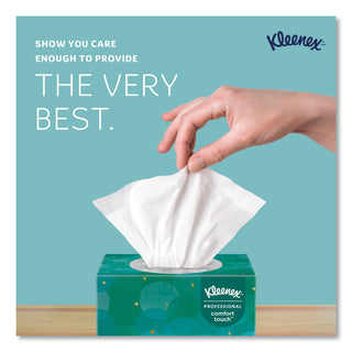 Kleenex® Boutique White Facial Tissue for Business, Pop-Up Box, 2-Ply, 95 Sheets/Box, 6 Boxes/Pack (KIM21271)