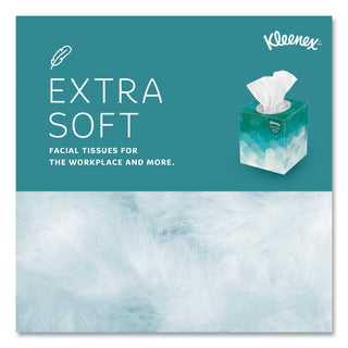 Kleenex® Boutique White Facial Tissue for Business, Pop-Up Box, 2-Ply, 95 Sheets/Box, 6 Boxes/Pack (KIM21271)