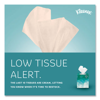 Kleenex® Boutique White Facial Tissue for Business, Pop-Up Box, 2-Ply, 95 Sheets/Box, 6 Boxes/Pack (KIM21271)