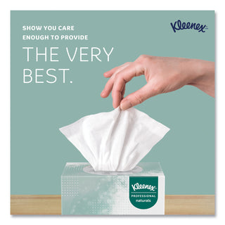 Kleenex® Naturals Facial Tissue, 2-Ply, White, 90 Sheets/Box (KIM21272-EA)