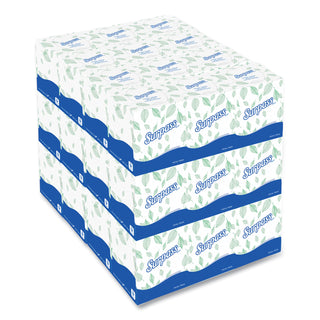 Surpass® Facial Tissue for Business, 2-Ply, White, Pop-Up Box, 90/Box, 36 Boxes/Carton (KCC21320)