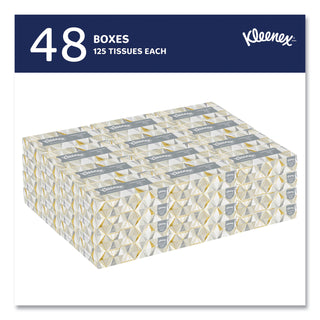 Kleenex® White Facial Tissue for Business, 2-Ply, White, Pop-Up Box, 125 Sheets/Box, 48 Boxes/Carton (KIM21606CT)