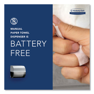 Kimberly-Clark Professional Omni Roll Towel Dispenser, 10.5 x 10 x 10, Smoke/Gray (KCC09746)