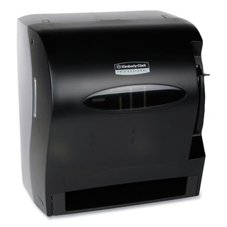 Kimberly-Clark Professional Lev-R-Matic Roll Towel Dispenser, 13.3 x 9.8 x 13.5, Smoke (KCC09765)