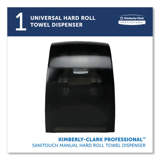 Kimberly-Clark Professional In-Sight Sanitouch Hard Roll Towel Dispensers, , Plastic, Smoke (KIM09990)