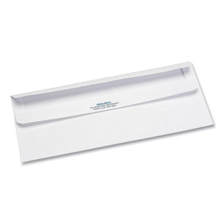 Quality Park™ Redi-Seal Envelope, #10, Commercial Flap, Redi-Seal Closure, 4.13 x 9.5, White, 500/Box (QUA21418)