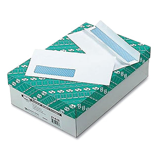 Quality Park™ Redi-Seal Envelope, #10, Commercial Flap, Redi-Seal Closure, 4.13 x 9.5, White, 500/Box (QUA21418)