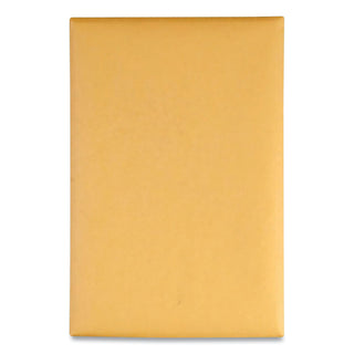 Quality Park™ Clasp Envelope, #55, Cheese Blade Flap, Clasp/Gummed Closure, 6 x 9, Brown Kraft, 100/Box (QUA37855)