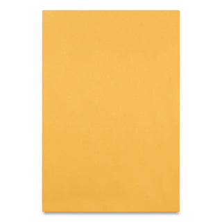 Quality Park™ Clasp Envelope, #63, Cheese Blade Flap, Clasp/Gummed Closure, 6.5 x 9.5, Brown Kraft, 100/Box (QUA37863)