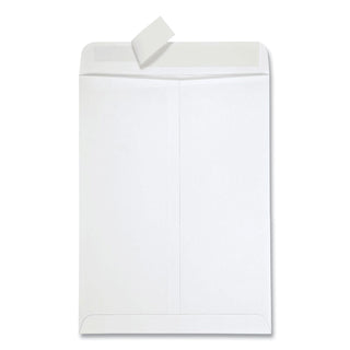 Quality Park™ Redi-Strip Catalog Envelope, #10 1/2, Cheese Blade Flap, Redi-Strip Closure, 9 x 12, White, 100/Box (QUA44582)