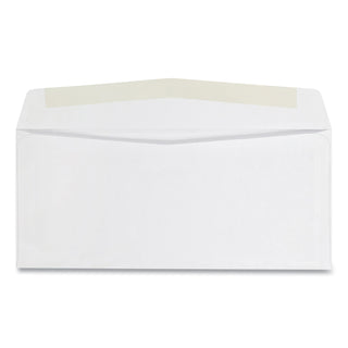 Quality Park™ Business Envelope, #10, Commercial Flap, Gummed Closure, 4.13 x 9.5, White, 500/Box (QUA90020)