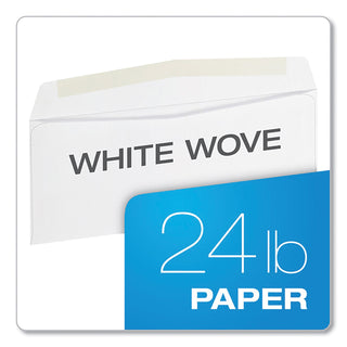 Quality Park™ Business Envelope, #10, Commercial Flap, Gummed Closure, 4.13 x 9.5, White, 500/Box (QUA90020)