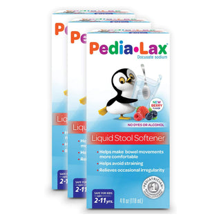 Pedia-Lax® Stool Softener Fruit Punch Flavor Liquid 4 oz. 50 mg / 15 mL Strength Docusate Sodium (738525_EA)