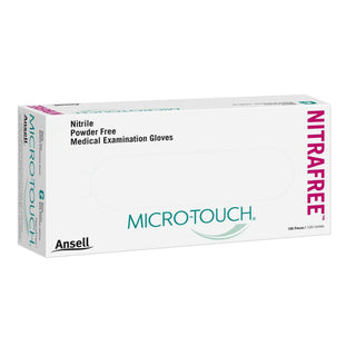 Micro-Touch® NitraFree™ Exam Glove Large NonSterile Nitrile Standard Cuff Length Textured Fingertips Pink Chemo Tested (697231_BX)